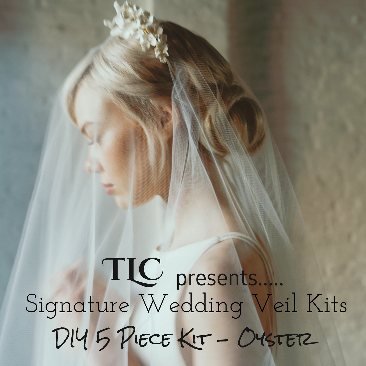 TLC Signature Wedding Veil Kits - Oyster