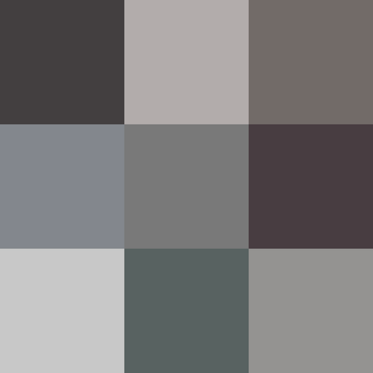 Back to Basics - Shades of Black/Grey/White - Tulle Swatches - TLC