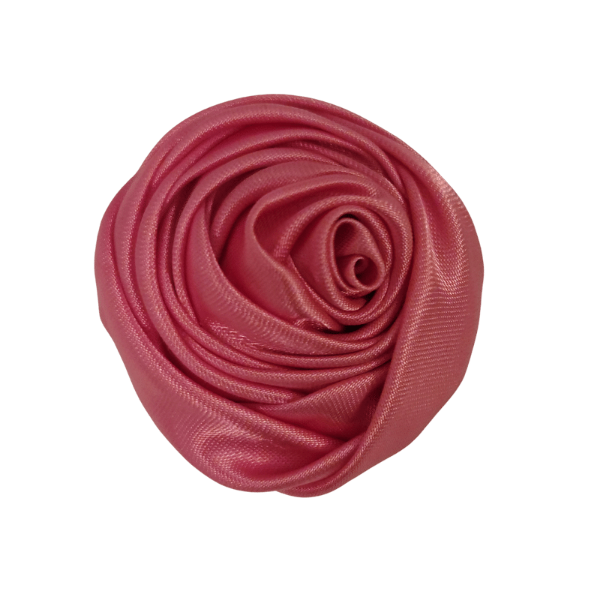 Satin Wrapped Rose 2" - Pink - TLC