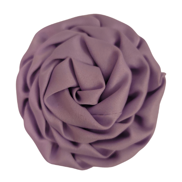 Satin Swirl Flower 3" - Lilac - TLC