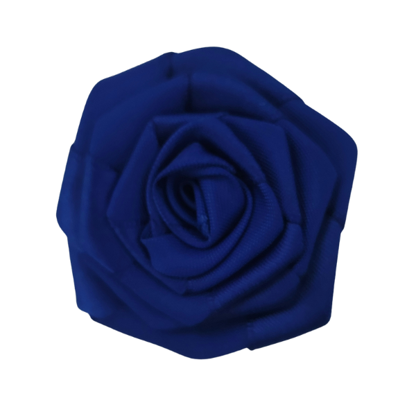 Satin Rosette - Royal Blue - TLC