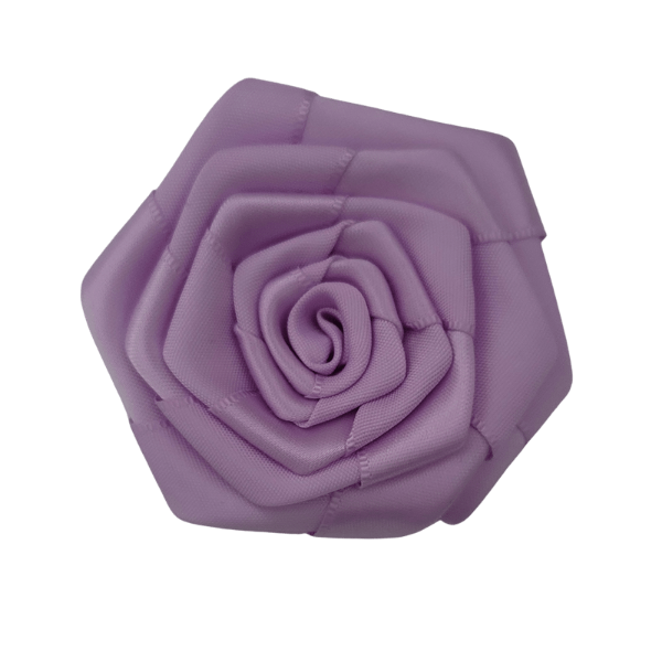Satin Rosette - Lilac - TLC