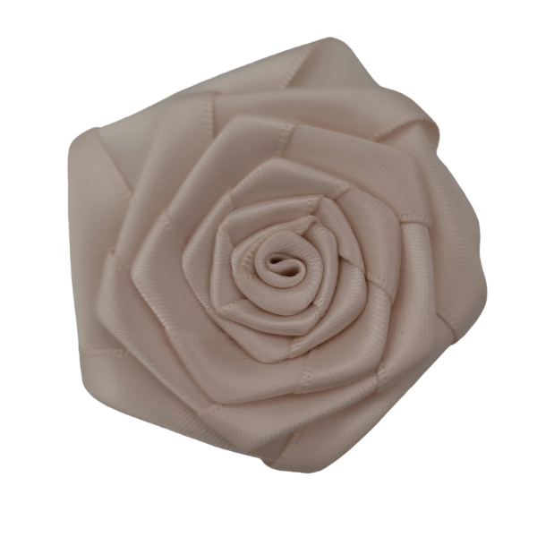 Satin Rosette - Beige - TLC