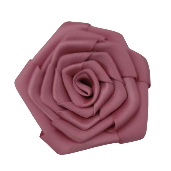 Satin Rosette - Dusty Rose - TLC