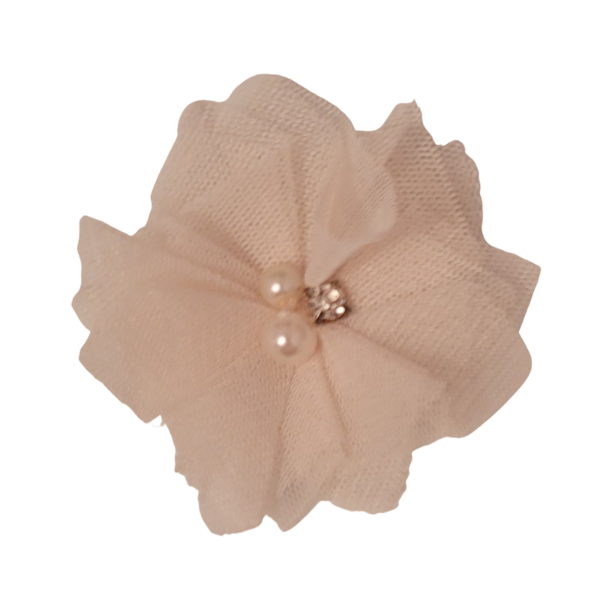 Jeweled Tulle 1.5" - Ivory - TLC