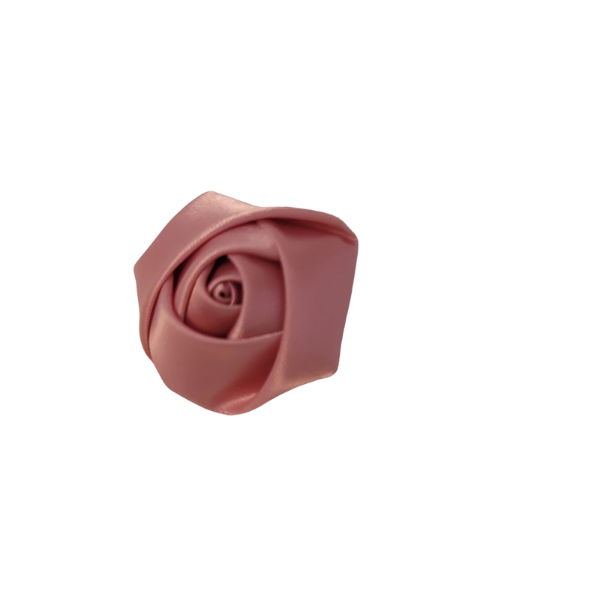 Satin Rose Bud 1" - Dusty Rose - TLC
