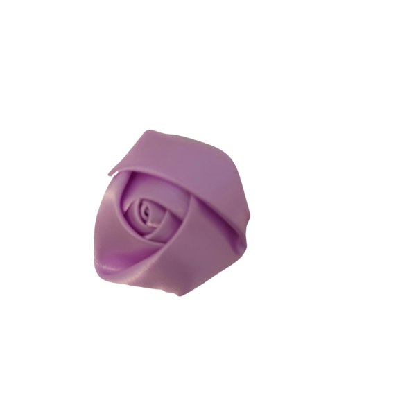 Satin Rose Bud 1" - Lilac - TLC
