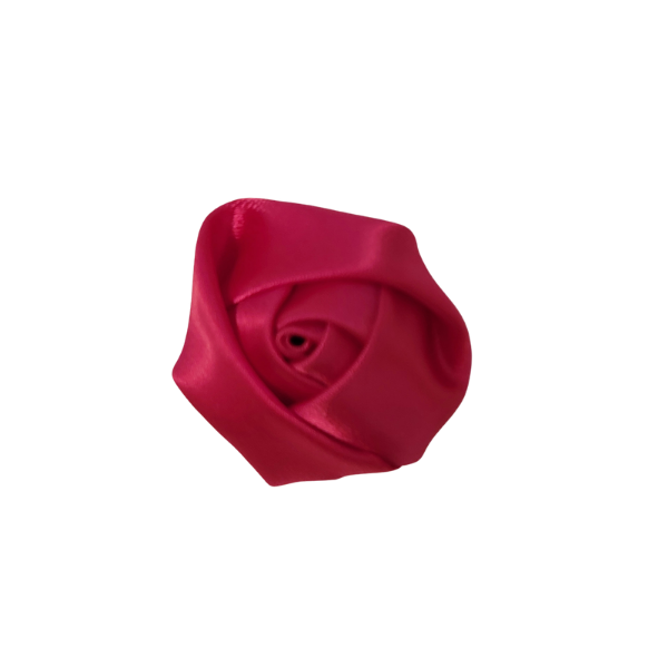 Satin Rose Bud 1" - Hot Pink - TLC