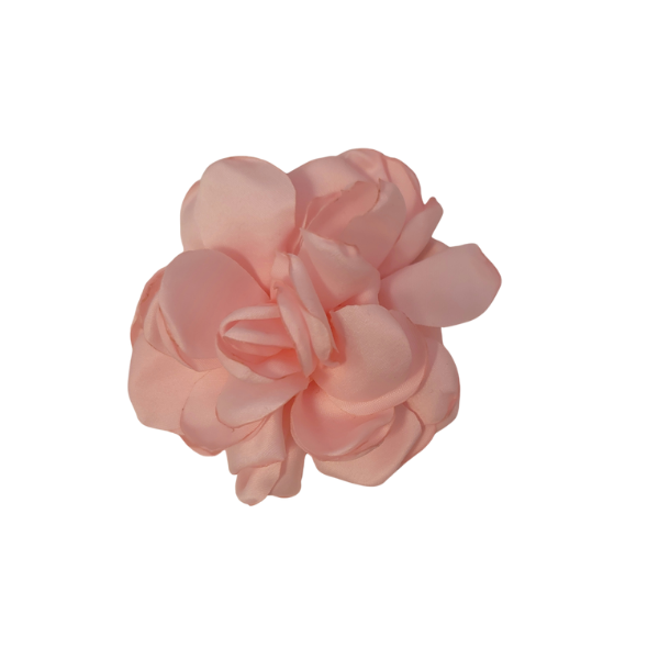 Singed Flower Pouff 2" - Baby Pink - TLC