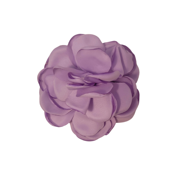 Singed Flower Pouff 2" - Lilac - TLC