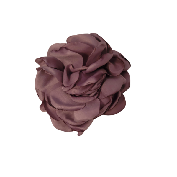 Singed Flower Pouff 2" - Dusty Rose - TLC