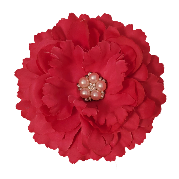 Jeweled Single Bloom 4" - Hot Pink - TLC