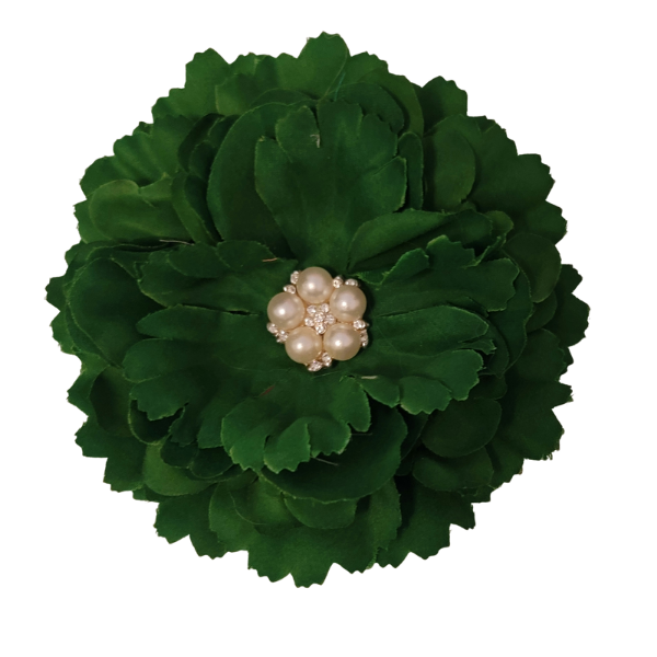 Jeweled Single Bloom 4" - Green - TLC