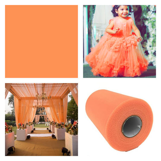 Melon - Luxury Matte Tulle  - TLC