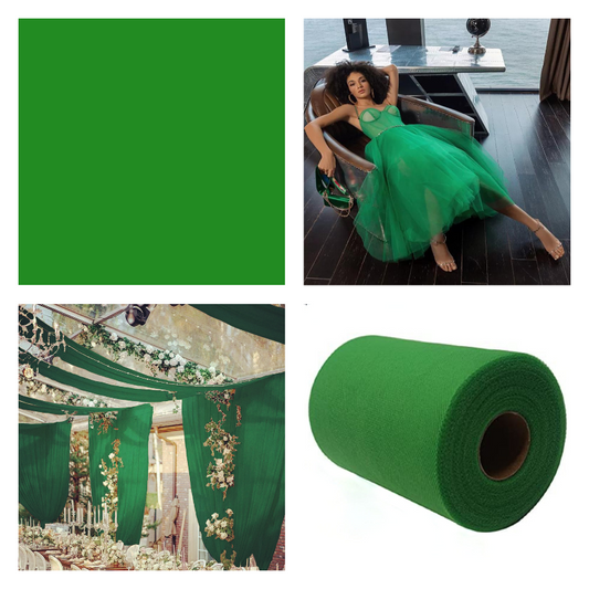 Kelly Green - Luxury Matte Tulle  - TLC
