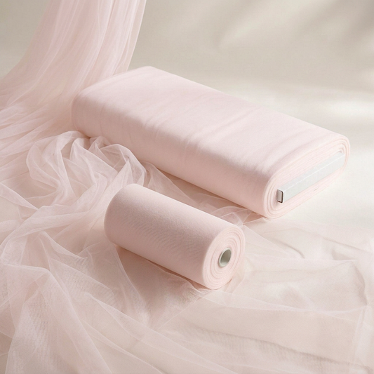 Blush tulle