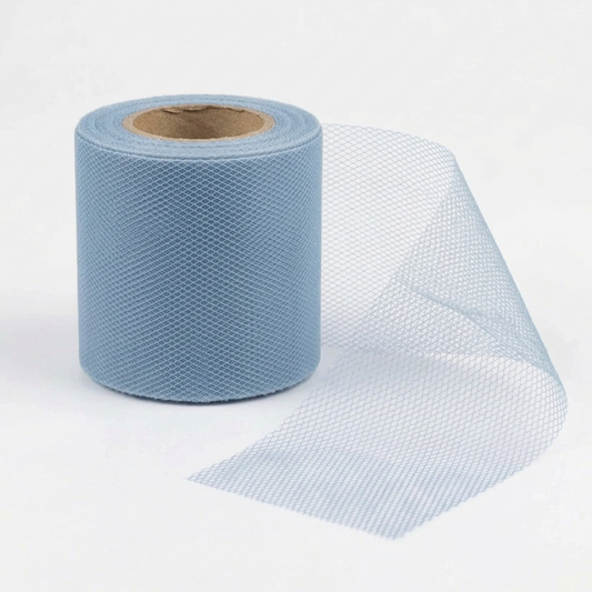Nylon Mesh - Soft Blue - TLC