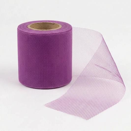 Nylon Mesh - Grape - TLC