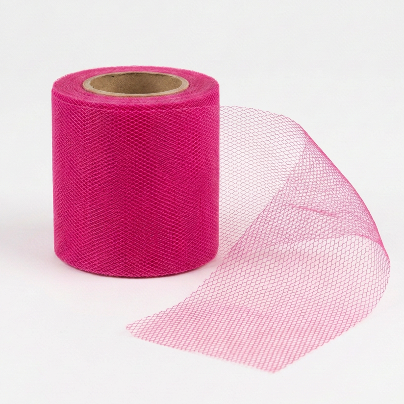 Nylon Mesh - Hot Pink - TLC