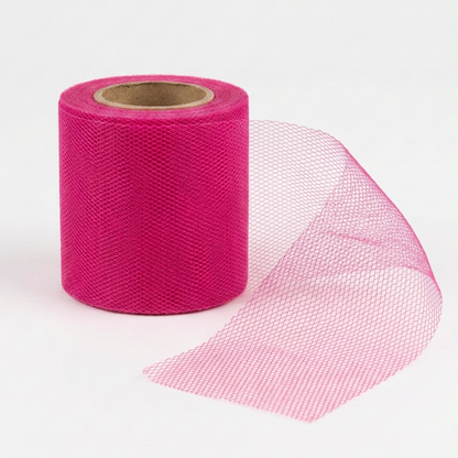 Nylon Mesh - Hot Pink - TLC