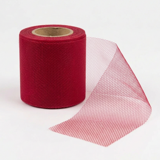 Nylon Mesh - Light Garnet - TLC