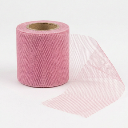 Nylon Mesh - Paris Pink - TLC