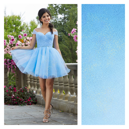 Cotillion Blue - Luxury Glimmer/Shimmer Tulle  - TLC