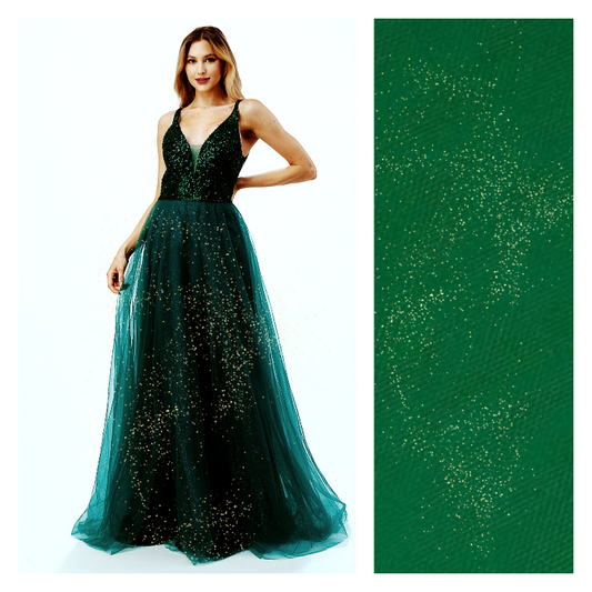 Kelly Green - Luxury Glimmer/Shimmer Tulle  - TLC