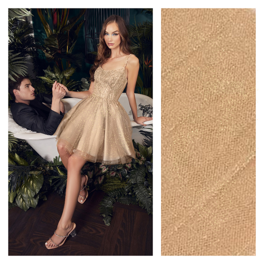 Gold - Luxury Glimmer/Shimmer Tulle  - TLC