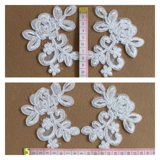 Small White Apliquee