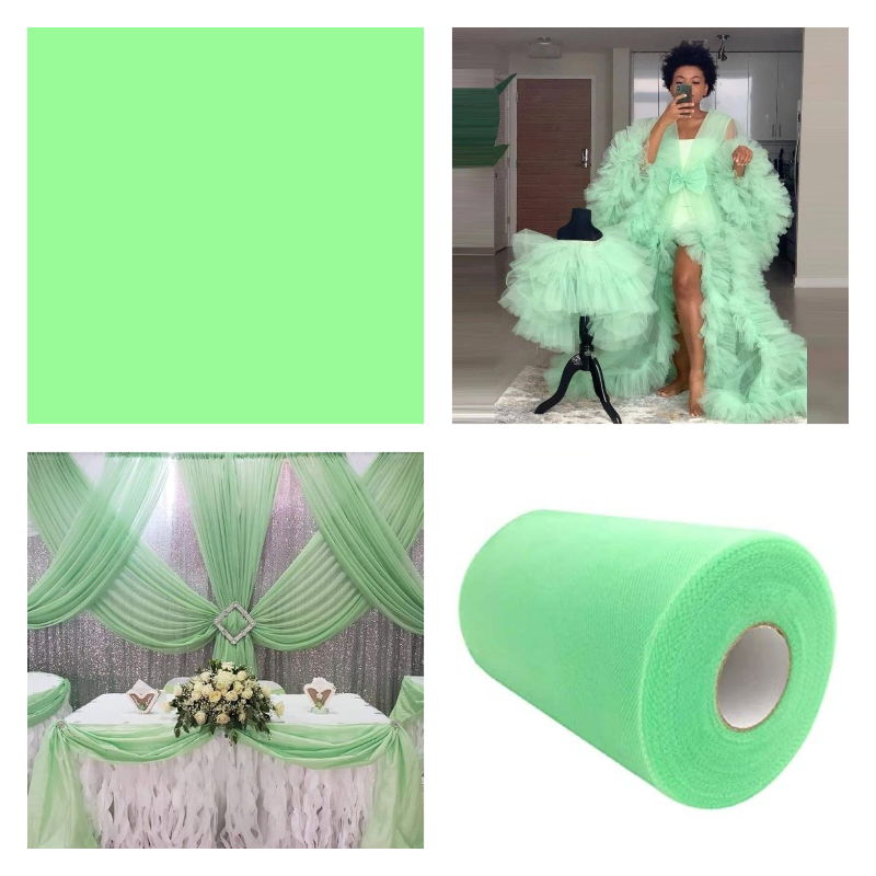 Mint Green - Luxury Matte Tulle  - TLC