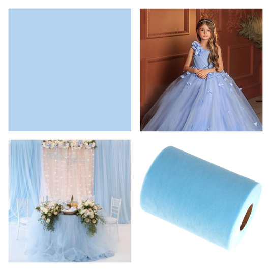 Cotillion Blue - Luxury Matte Tulle  - TLC