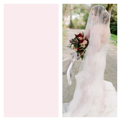 Bridal Illusion Veiling Tulle - Blush - TLC