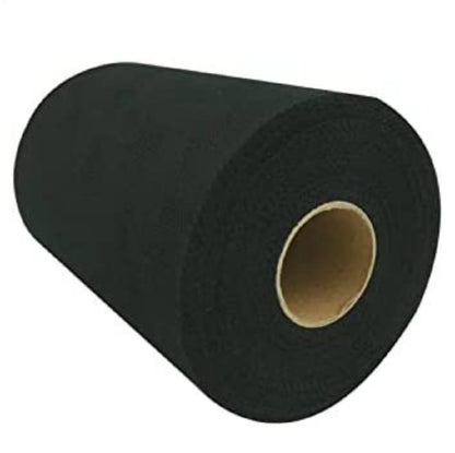 Black - Luxury Matte Tulle  - TLC