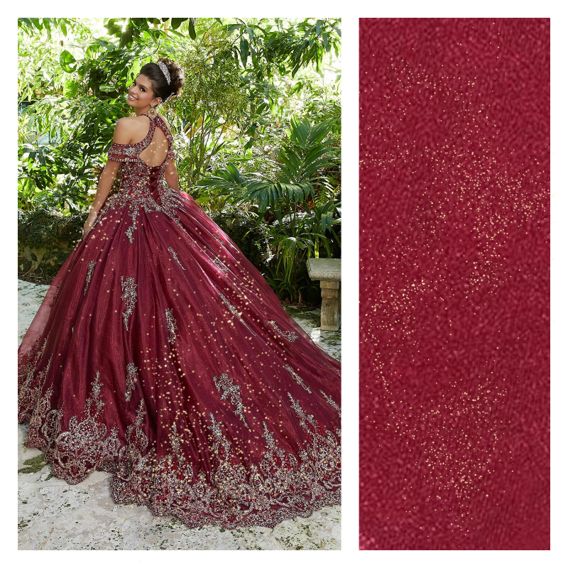 Wine - Luxury Glimmer/Shimmer Tulle  - TLC
