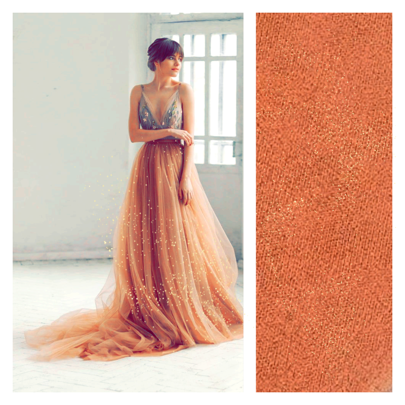 Copper - Luxury Glimmer/Shimmer Tulle  - TLC
