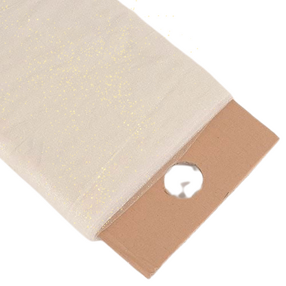 Ivory - Luxury Glimmer/Shimmer Tulle  - TLC