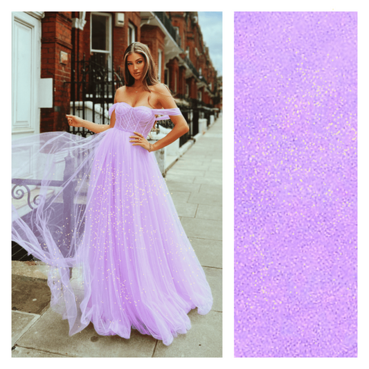 Pansy - Luxury Glimmer/Shimmer Tulle  - TLC
